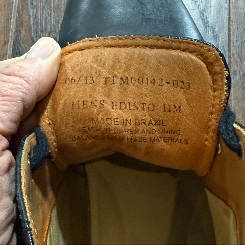 Tommy Bahama Edisto Leather Chukka Boots Men’s‎ 11 Black Lace-Up Casual